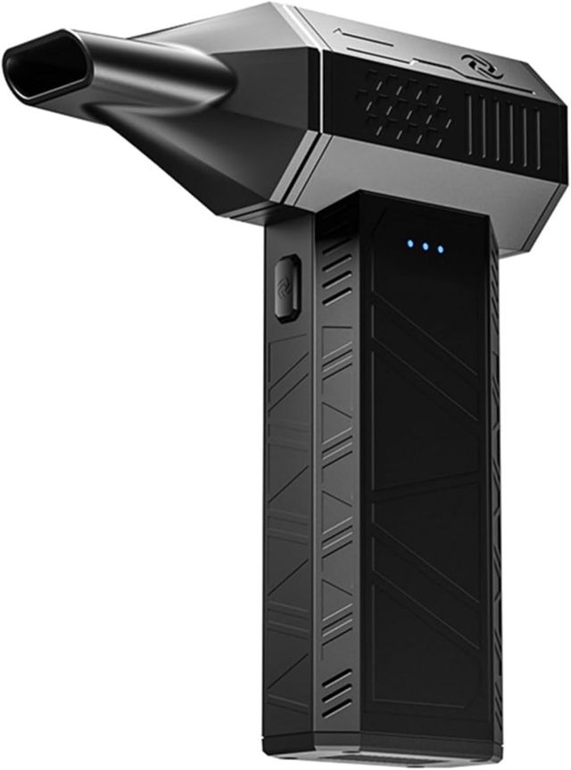 X3 pour mini dépoussiéreur électrique 110 000 tr/min sans fil 2500 mAh avec 4 buses Noir