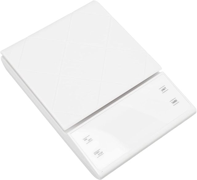 Balance Alimentaire, 3000g/0.1g/0.1g Balance De Cuisine Numérique Haute Précision Alimentée Par Batterie Balance De Bijoux électronique Pour Ingrédient Alimentaire(blanche)