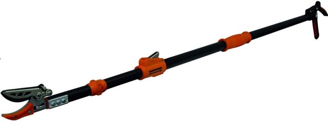 Garten Primus 01410 Sécateur télescopique pour Rosier, Noir/Orange, 137,5 x 9 x 3,1 cm