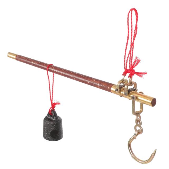 Balance Cuisine Vintage Cuivre avec Bois Portable et Légère Échelle Mécanique Chinoise Rétro Précise pour Usage Domestique