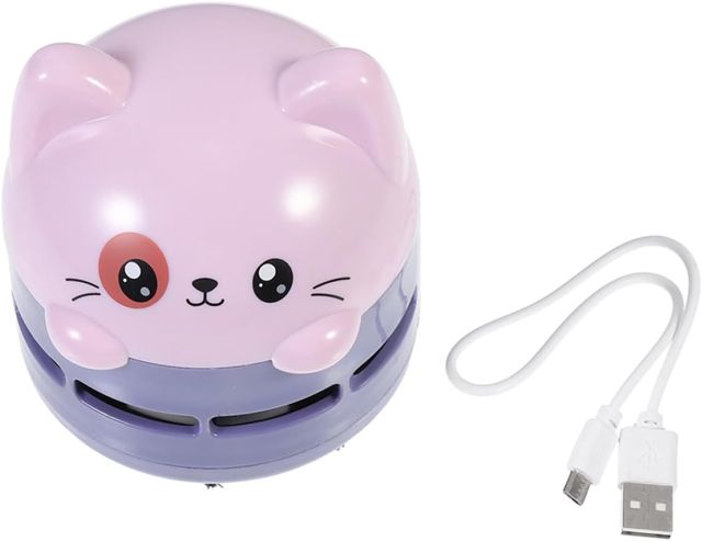 Mini Aspirateur de Bureau Rentrée Scolaire sans Fil pour Clavier