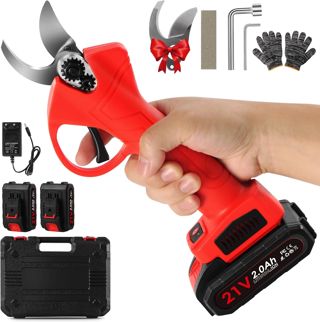 Sécateur Électrique Sans Fil, 30MM Secateur Electrique 4000mAh pour Jardin