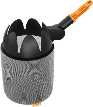 Fiskars OneClick Cueilleur de Fruits, Embout avec Filet Souple