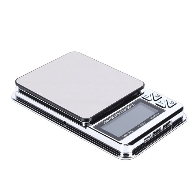 Cocoarm Balance Numérique en Milligrammes 600g 0,01g Balance de Bijoux de Précision avec 7 Unités Fonction Tare PCS pour les Ingrédients de Cuisine en Poudre de Bijoux en or