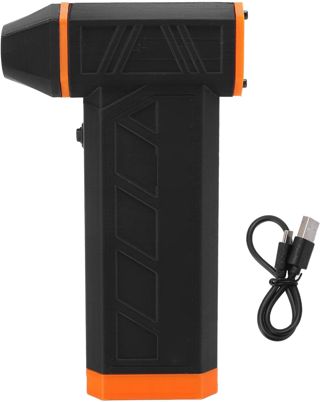 Dépoussiéreur électrique, Ventilateur Rechargeable sans Fil 140 000 Tr/min avec Batterie 8 000 MAh et 3 Réglages de Vitesse, pour le Nettoyage du Clavier, de la Voiture, de