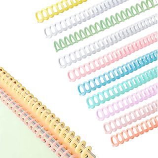 20 Peignes De Reliure, Pas D’Anneaux 10 mm Et Diamètre Intérieur 12 mm, Reliure À 30 Anneaux pour Documents, Carnets, Présentations Et Dossiers Scolaires