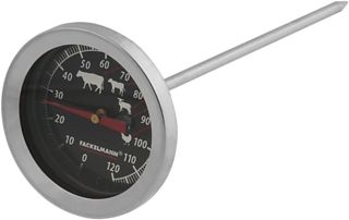 FMprofessional 22225 Thermomètre à Viande, Acier Inoxydable, Argent, 50 x 50 x 20 cm