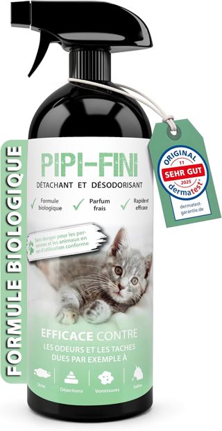 Nettoyant Enzymatique Urine de Chat 750 ml - Anti-Odeurs Accessoires Chat