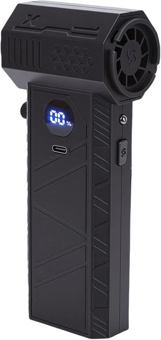 YDuupxe Souffleur électrique sans Fil, Débit D'air de 52 M/s, Lumière LED