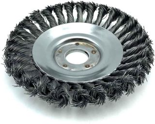 TERRE JARDIN - Tête Brosse de désherbage et démoussage Gris