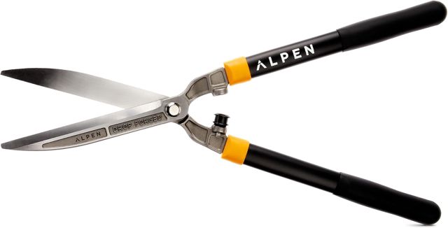 ALPEN Pilatus 200 Taille-Haies Forgée – Lames Longues 225 mm en Acier Carbone Japonais – Poignées Aluminium Soft Grip – Coupe Ø10 mm – Cisaille de Jardin Professionnelle