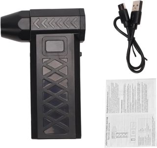 Tnfeeon Plumeau à Air comprimé, Plumeau à Air comprimé, Batterie Rechargeable, Nettoyage à Grande Vitesse, Puissance pour Clavier, Appareils électriques, Nettoyage d'articles Gonflants, Séchage