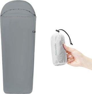 Naturehike Sac de Couchage de Refuge Ultralight Liner Seulement 128g Couverture de Voyage avec Small Pack Size Sac de Couchage Intérieur pour Le Backpacking, Les Auberges, Le Camping
