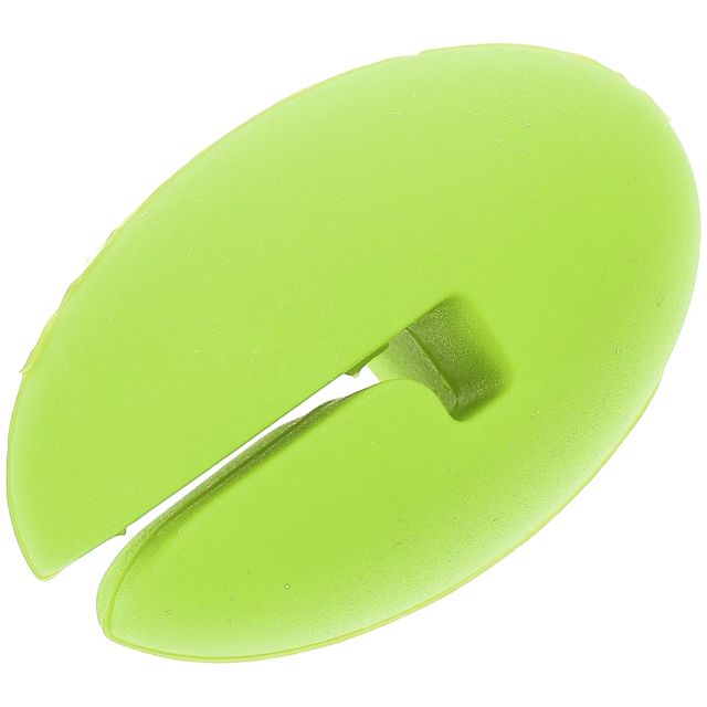 Pince Thermomètre Barbecue en Silicone Vert, Support pour Sonde la Cuisine