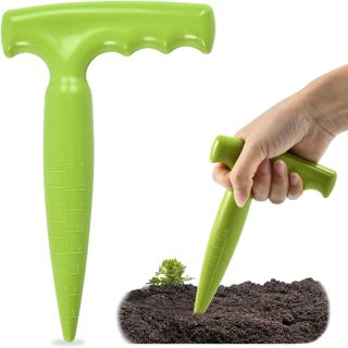 Dereine Outil Jardinage Plantoir, Plantoir Jardinage, Plantoir a Bulbe Jardinage, Plantoir de Jardin, Plantoir, Aides à la Culture des Plantes Succulentes et des Plantes de Jardin