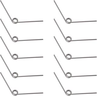 ECSiNG 10PCS Ressorts de Torsion en v pour Sécateurs Trou 8 mm Bras 58 mm pour Ébrancheurs