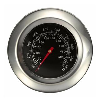 Thermomètre de Four en Acier Inoxydable, Large Plage de Température, Thermomètre à Viande avec Conception Portable pour la Cuisine et le Barbecue