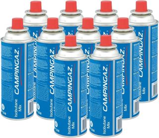 Campingaz CP 250 Lot de 10 cartouches de gaz à valve, mélange isobutane