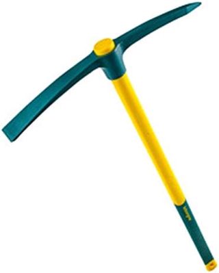 LEBORGNE - Pioche Terrassier Douille Ronde 2 kg Sans Manche - Pour Terrassement et Gros Travaux de Jardin - Acier Forgé Trempé - Pointe Diamant - Idéal Pour Creuser - Couper Racines Et Dépierrer