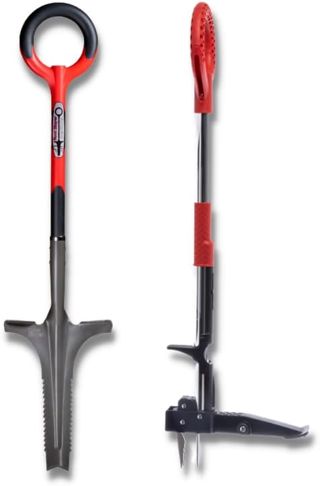 Venteo - Désherbeur lame en V + Extracteur de mauvaises herbes - ROOTSLAYER - Outils de Jardin multifonction - Facile d'utilisation - Acier de carbone