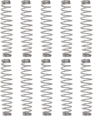SG Store Lot de 10 ressorts de rechange pour sécateur de jardin et d'élagage 5,08 mm Longueur 23–40 mm