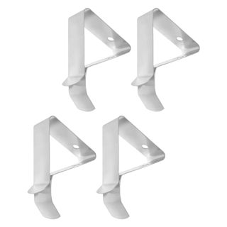 ibasenice 4 Pièces Pinces Thermomètre à Café en Acier Inoxydable 304 Portable Argenté, Support Pratique pour Sonde de Température, pour Usage Cuisine