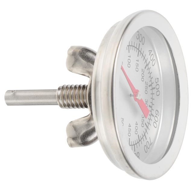 PRETYZOOM Thermomètre De Four Cuisson En Acier Inoxydable, Double Métal, Plage 50-500℃, Mesure Précise, Usage La Cuisine Et Barbecue, Outil De Mesure Thermique Solide