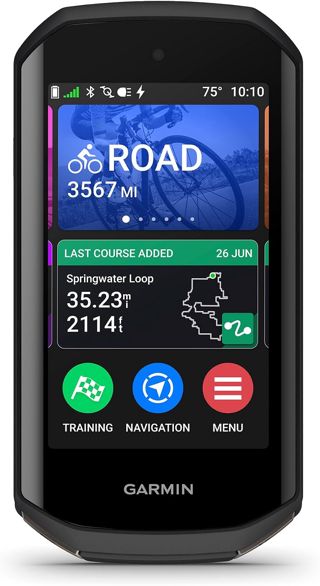 Garmin Edge 1050® Ordinateur de Cyclisme Haut de Gamme, écran Tactile aux Couleurs Vives, Haut-Parleur intégré, Fonctions avancées d'entraînement et de Conduite de Groupe, alertes de Danger Routier