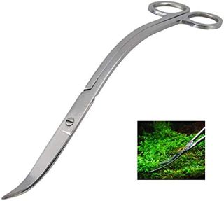 iwobi Ciseaux Aquascaping, Ciseaux d'aquarium Professionnel pour Plante en Acier Inoxydable