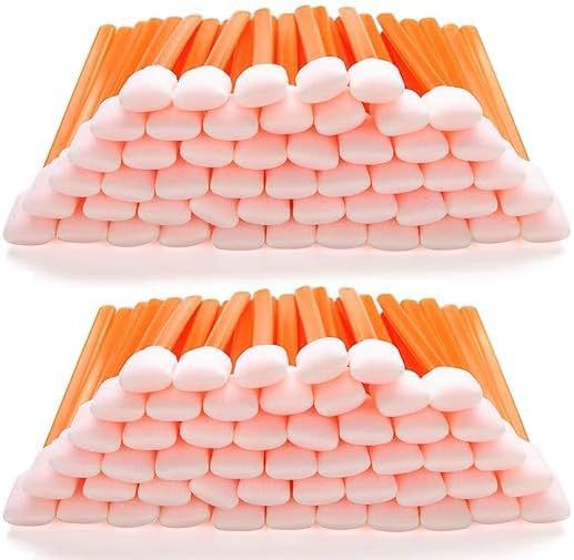 100 Pièces Écouvillons de Nettoyage en Mousse (13 cm) pour Imprimantes, Appareils Électroniques, Appareils Photo, Lentilles Optiques, Machines à Coudre, Têtes D'impression et Équipements Optiques