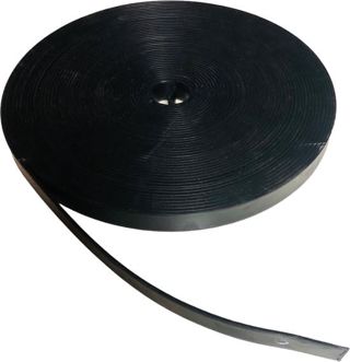 Sangle en Caoutchouc Recyclable pour Arbres - Robuste, Non étrangleuse, résistante aux intempéries, Largeur 2,5 cm x Longueur 25 mètres - Idéale pour Le tuteurage et Le Soutien