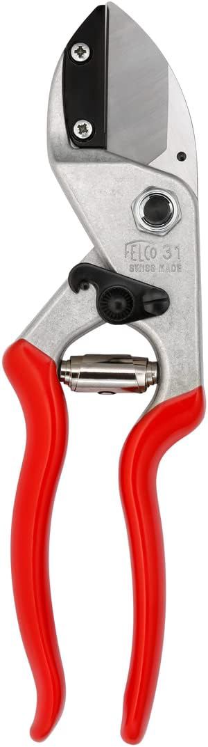 FELCO 31 sécateur à enclume universel main large, bois mort, coupe 25 mm