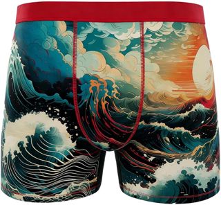 sous-Vêtements Homme Boxer Briefs Blanc Microfibre Respirant Extensible Underwear Ajusté Dim Classique Slips