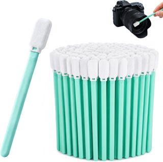 100 PCS Bâtonnets de Nettoyage en Mousse, Écouvillon en Mousse, Tampons sans Poussière pour Ordinateur, Imprimante, Tête d'impression, Appareil Photo, Lentille Optique et Équipements Électroniques