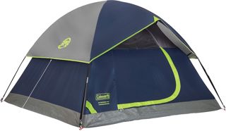 Coleman Tente Sundome pour 4 Personnes (Options de Couleur Vert et Bleu Marine)