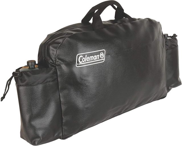 Coleman Grand étui de transport pour poêle, comprend une poignée de transport, une fermeture éclair durable et 2 grandes poches de rangement ; convient aux grils/poêles jusqu'à 61 x 45 x 14 cm