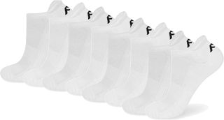 FM London Chaussettes de sport matelassées unisexes lot de 8