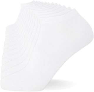 FM London Plain Trainer Socks Chaussettes d'entraînement (Lot de 12) Mixte