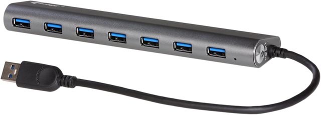 i-tec USB 3.0 7-Port Métal Charging USB HUB, avec l’Adaptateur Secteur 7x USB 3.0 ports pour Windows MacOS Linux