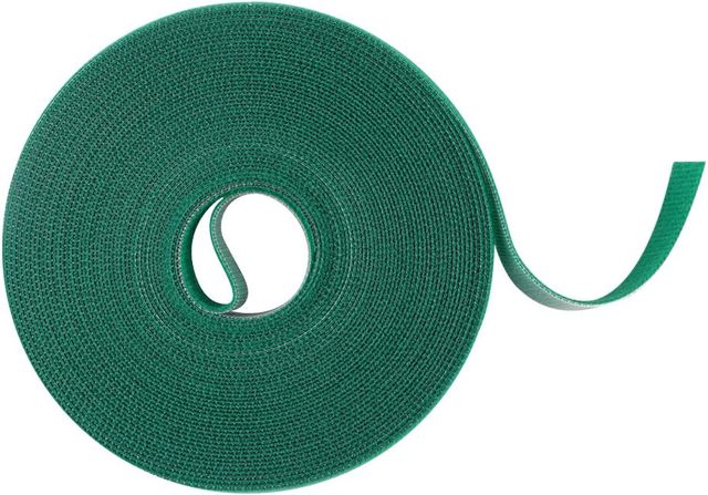 KINGLAKE 30M Attaches de Jardin pour Plantes, 12mm Liens de Plantes Bande de Fixation Réutilisable,Attache pour Plantes grimpantes - Vert Sauge
