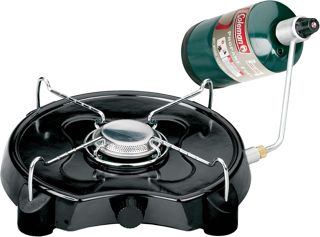Coleman PowerPack Réchaud de camping au gaz propane, 1 brûleur, haute efficacité, 7500 BTU, portable et compact, parfait pour le camping, la chasse et la randonnée