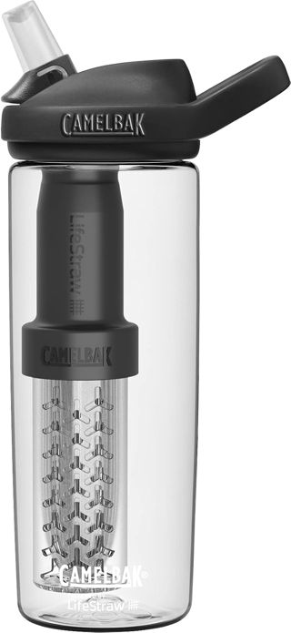 CamelBak Eddy+ Lifestraw 907 G Bouteilles d'eau Mixte, Charbon, 32 OZ