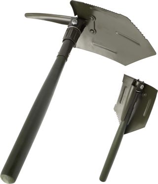 Cao Pelle pioche Pliante avec pic, Vert