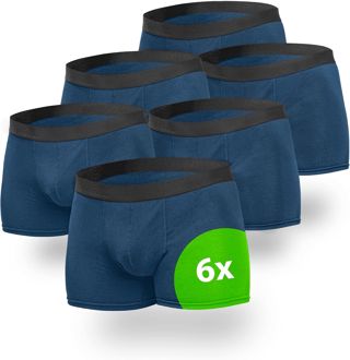 Boxer Homme Lot de 6 sous-vêtement Homme, caleçon Boxeur Noir, Lingerie Masculine en Coton Extensible