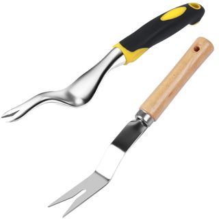 Désherbeur de jardin Outil de désherbage manuel Désherbage Profond Excavateur Herbe Pelouse Garniture Dissolvant Fourchette Extracteur Mauvaises herbes Éradiquer