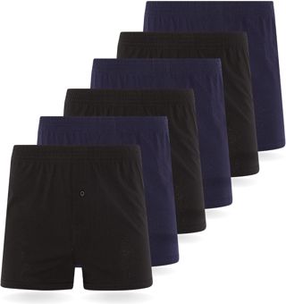 FM London Men's Boxer Shorts (Pack of 6)