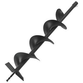 vidaXL Perceuse de tarière Acier 300 mm