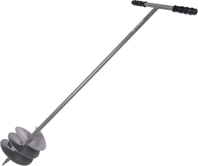 KADAX Tarière pour trous de plantation d’arbres, tarière manuelle en T pour jardinage, tarière de jardin pour poteaux de clôture, tarière de plantation avec poignée (Ø 170 mm)
