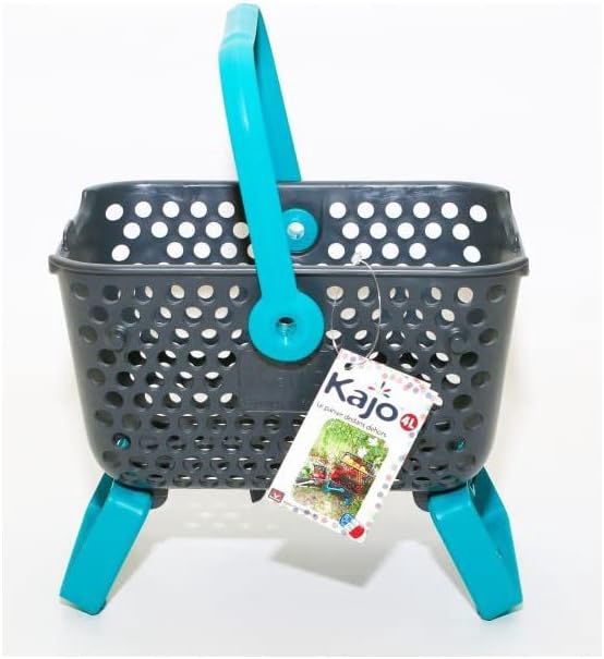 Panier de récolte Kajo Gris 4L - Turquoise