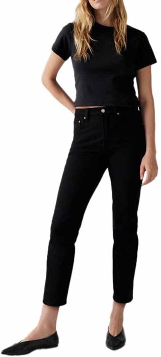 Levi's Plus Size 501 Crop Jeans Femme